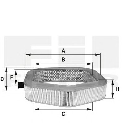 FIL FILTER hpu4336 -  Воздушный фильтр